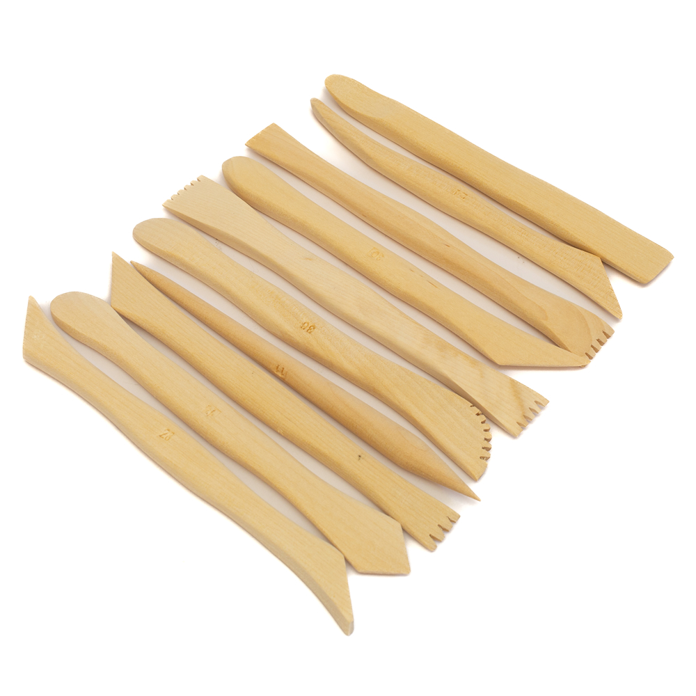 Boxwood Clay Knives - Pack of 10